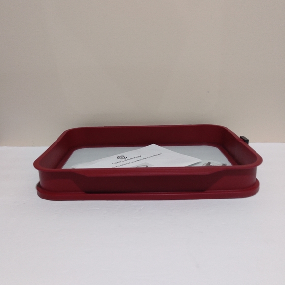 NEW Cooks Essential Glass Bottom Casserole Pan with Removable Silicone R… - Picture 4 of 7